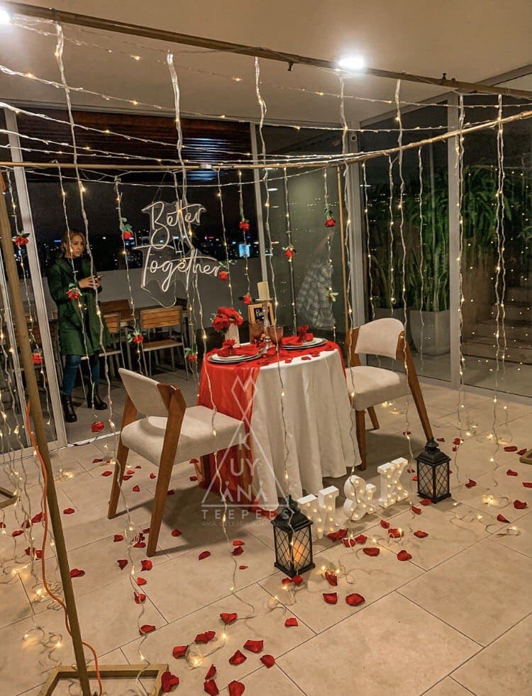 Cena Romántica en Cabin Light - 7