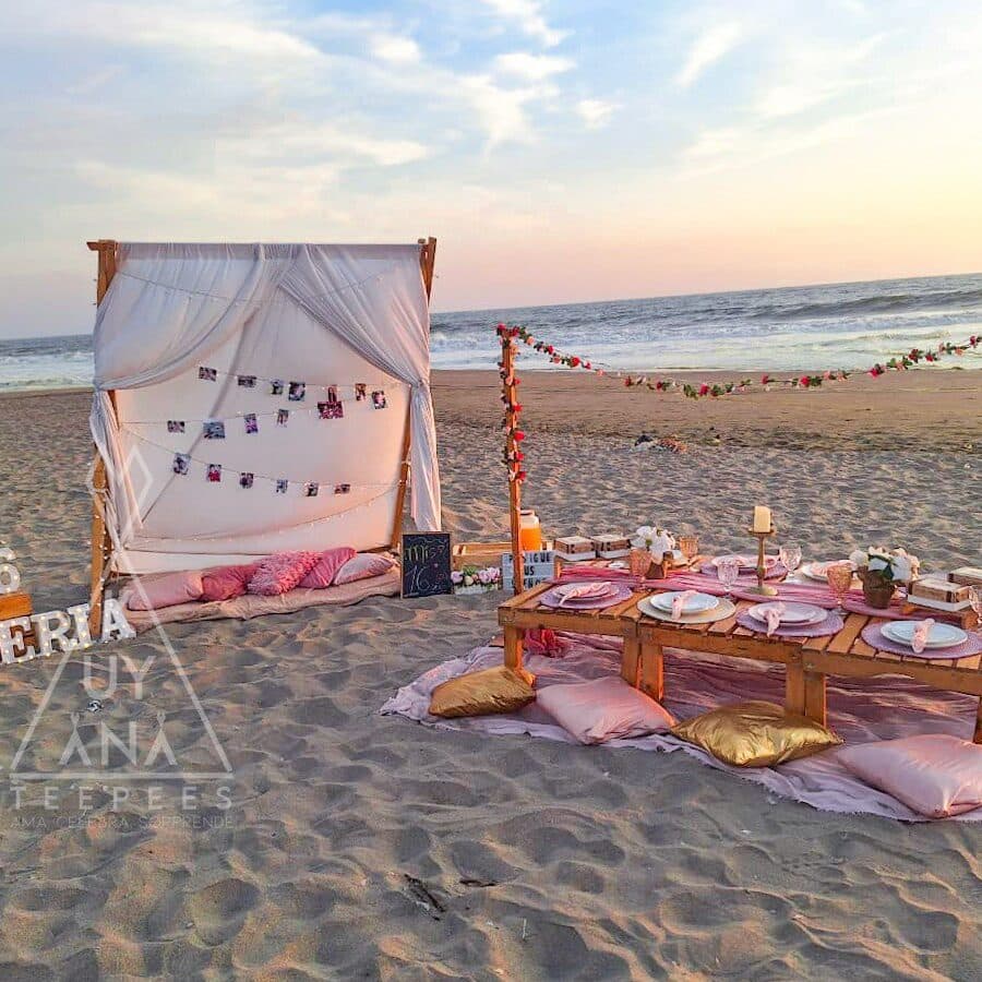 Cumpleaños Grupal 4 - Playa