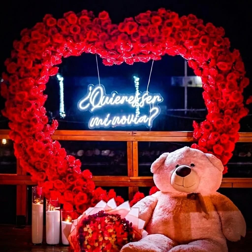 Pedida de enamorados romántica en playa Lima — foto 4